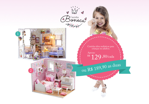 Landing Pages - Casinha de Boneca