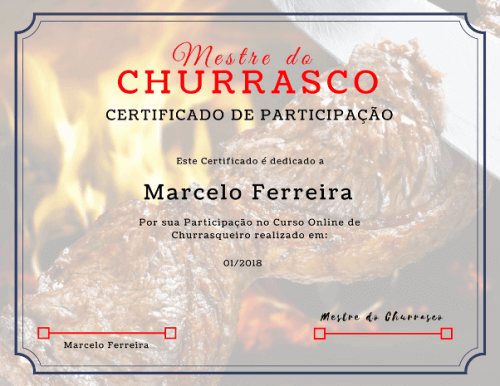 Diploma Churrasco