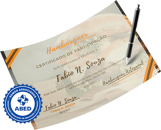 certificado burguer